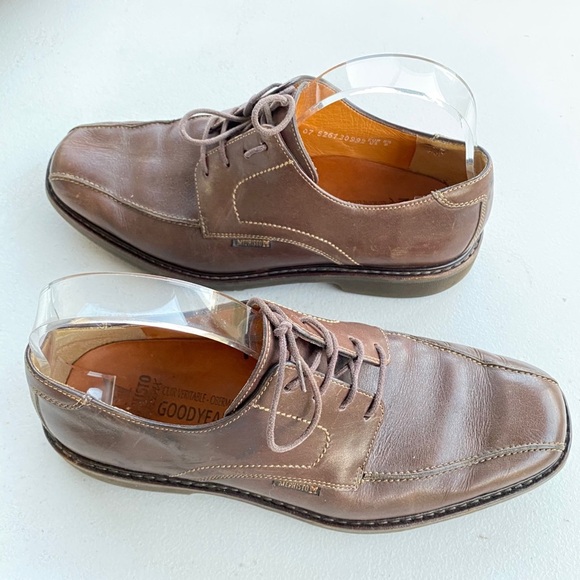 Mephisto men’s good year welt derby shoes size 9 main image 8
